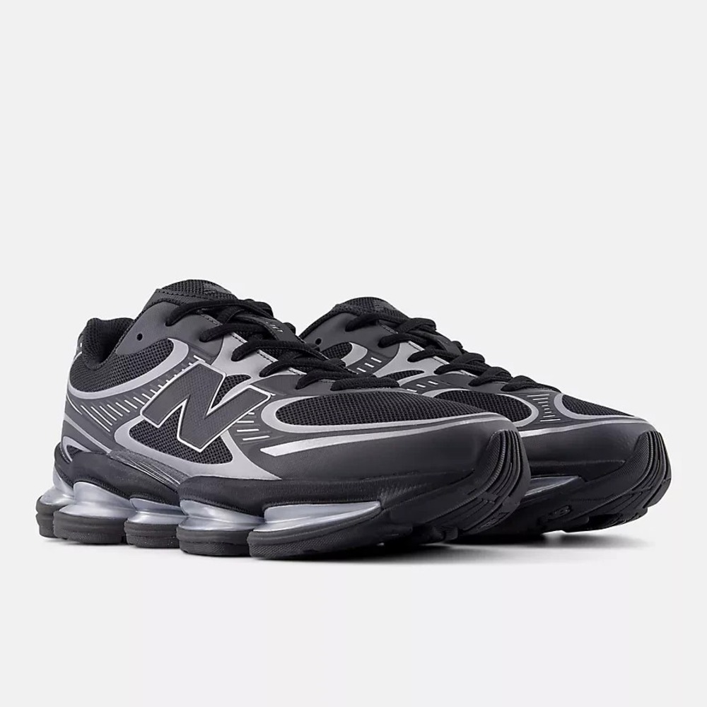 New Balance Abzorb 2000 Mens Size 8 Black/Grey Running Shoes U20008LL NEW - Picture 3 of 7